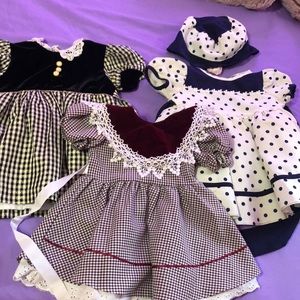 Baby dresses size 12 months